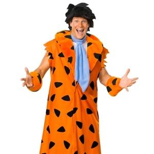 Worn once adult Fred Flintstone costume size XL